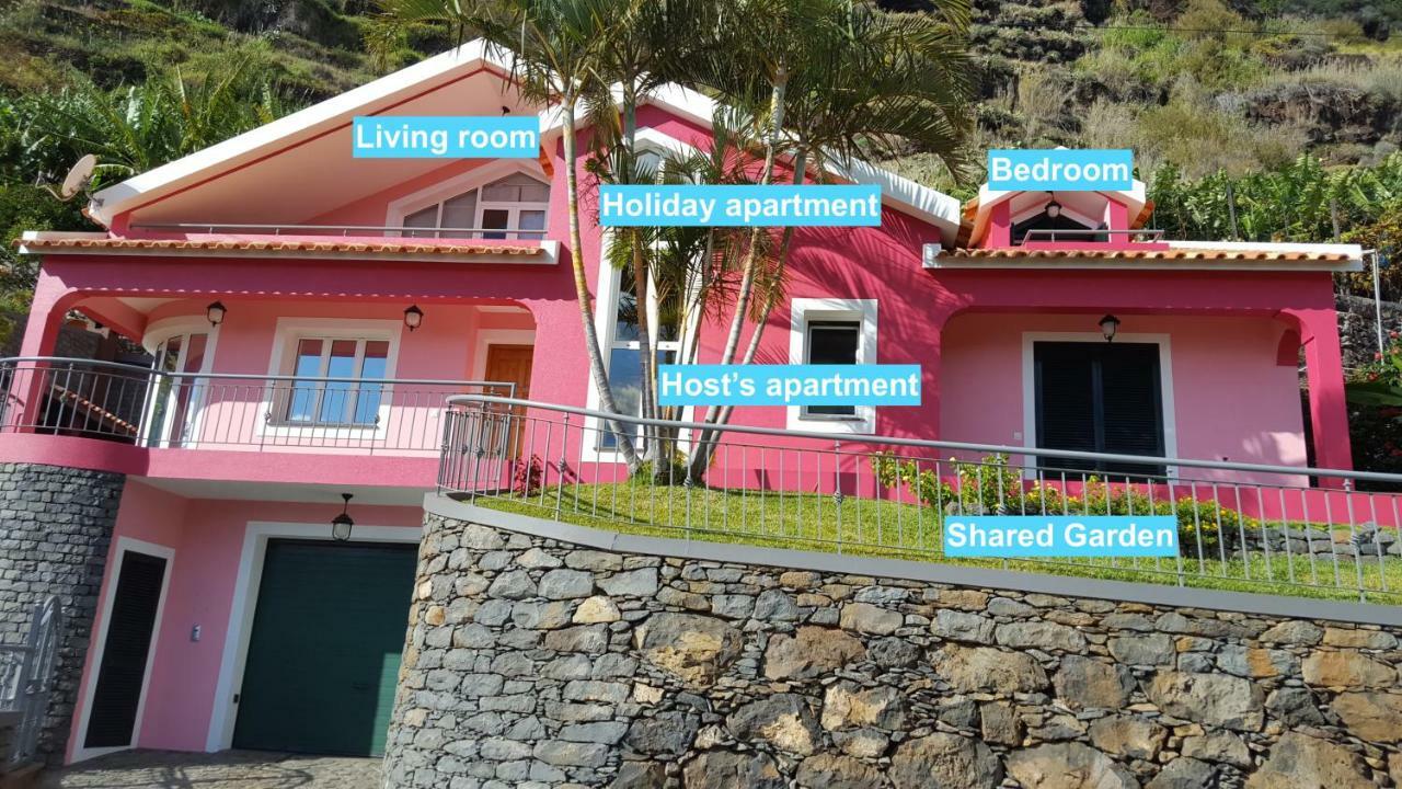 Pink House Leilighet Ponta do Sol  Eksteriør bilde